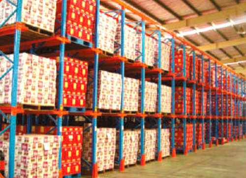 Drive-In / Drive-Through Pallet Racking System
